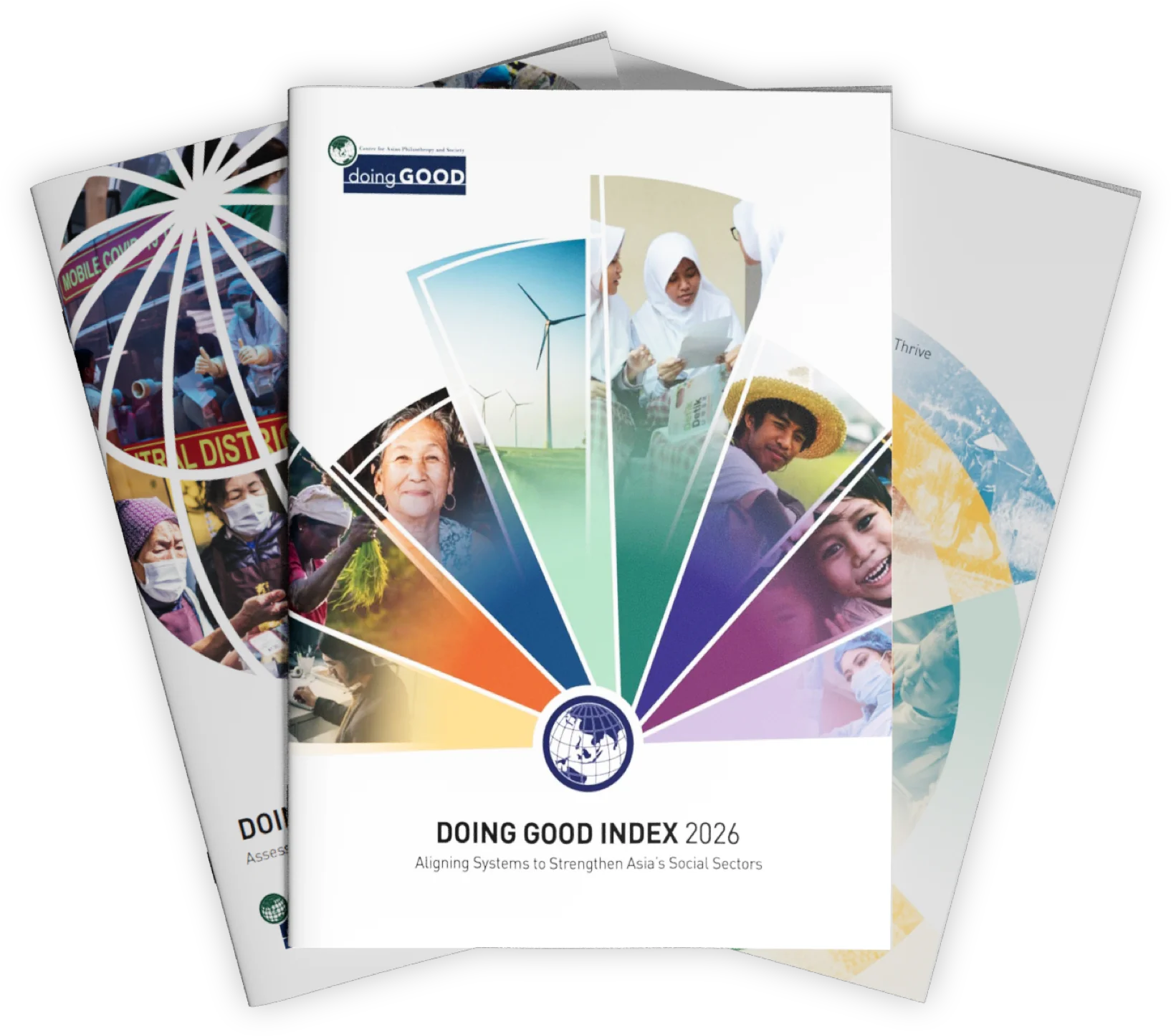 Doing Good Index report covers, with the 2026 edition in front