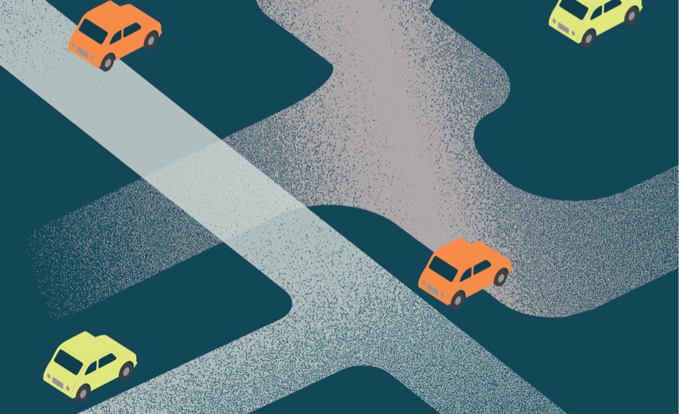 Cover illustration for Cars Without Roads